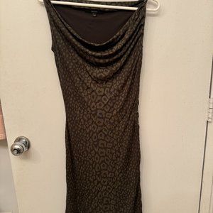 gucci print dress women XS